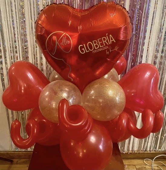 Bouquets de globos Wow para San Valentín