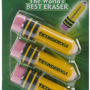 Gomas de Borrar Dixon Ticonderoga Amarillo 2 piezas